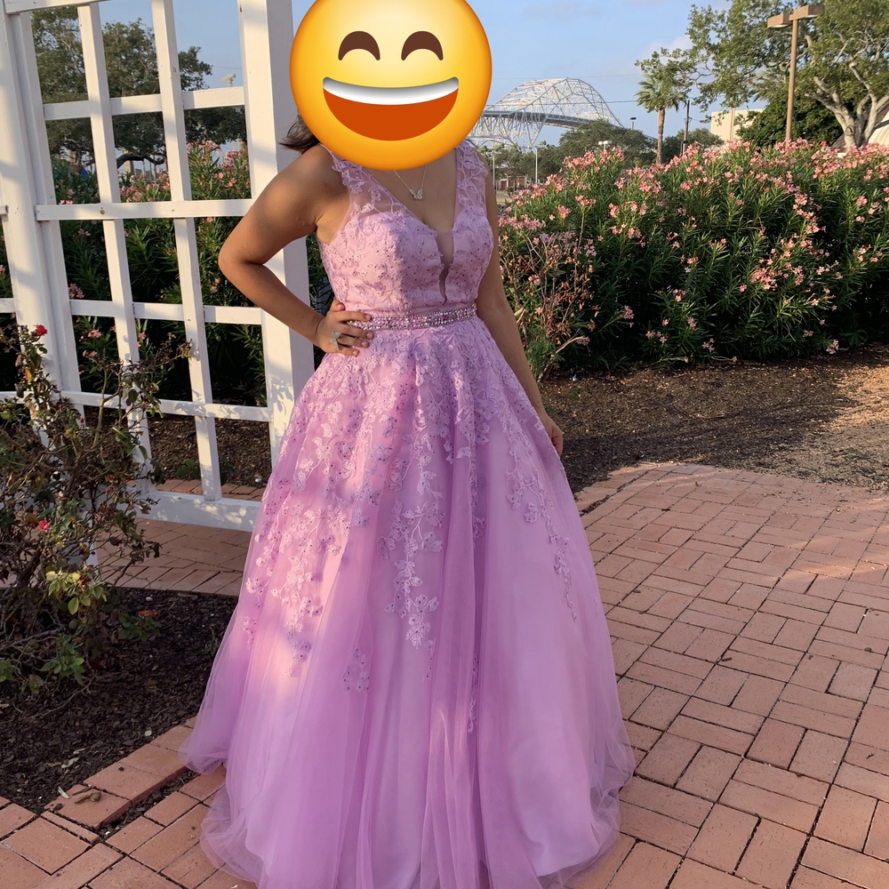 Elegant Lavender Gown